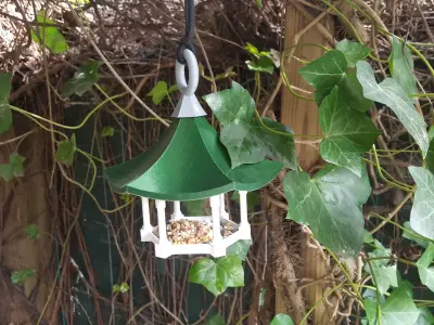 Mini Temple Bird Feeder Free 3D print model