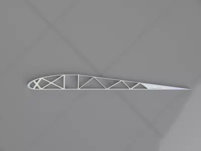 3 Different Airfoil - 3D Printable 3D print model