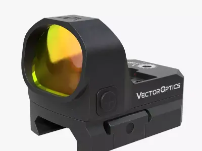 Vector Optics  red dot sight Low-poly 3D model