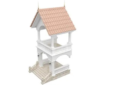 Classic Decorative  Element 2 3D model