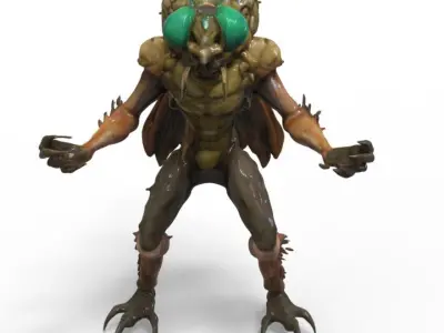 Monster Fly 3D model