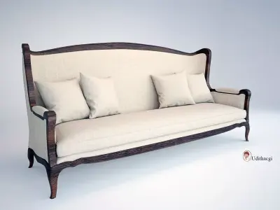 Antique Chair 3D model