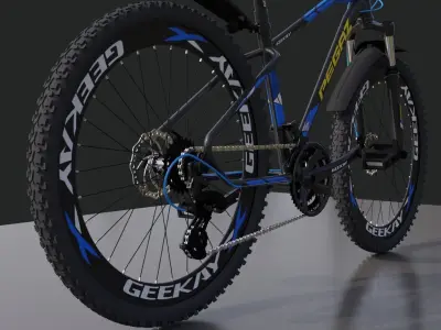 cycle mountain bike 3D model