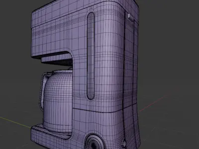 Coffee Machine 3D model by Kalakriti