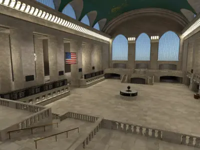 Grand Central Terminal Station 3D model