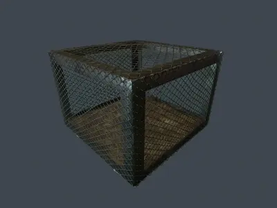 WireBox v1 Low-poly 3D model