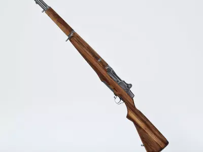 M1 Garand Rifle for G8F 3D model