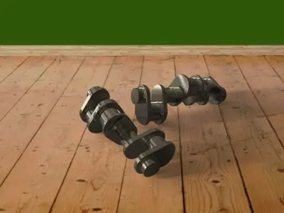 Crankshaft 3D model purchase