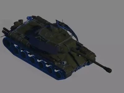 IS 2 1944 3D model