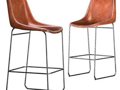 WATERLOO Chair Low-poly 3D model