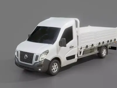 Nissan NV 400 Pickup Maxi 3D model