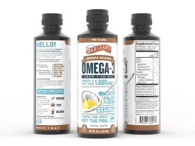 Fish Oil 3D model