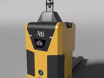 Pallet Mover- Lifting Machine 3D model