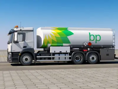 Mercedes Antos Tanker 3D model