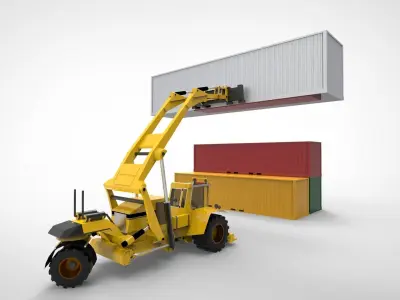 Stacker Crane 3D model