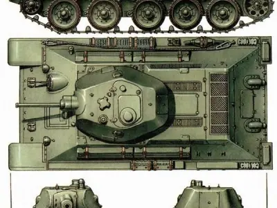 T-34 potato 3D model