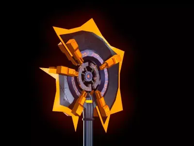 Core Exodus Low-poly 3D model