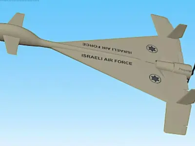 HAROP UAV - High Poly Free 3D model