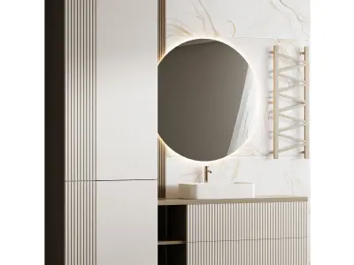 Bathroom furniture 8 3D model