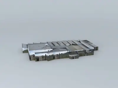 Libriplast S L factory Free 3D model