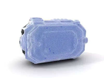 Futuristic Camera Device Model Pack Low-poly 3D model