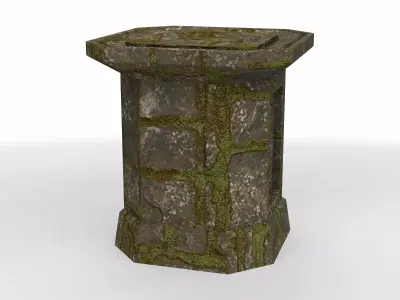 pedestal 01 3D model
