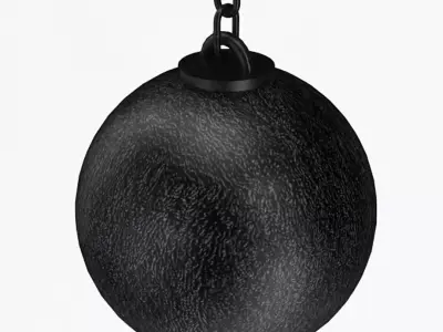 Wrecking Ball Low-poly 3D model