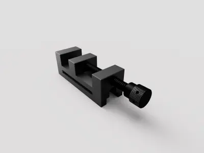 Mechanical Vise Free 3D model