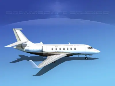 Dassault Falcon 2000 V06 3D model purchase