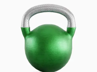 Kettlebell 05 Low-poly 3D model