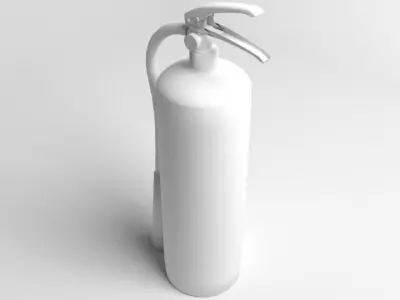 Fire Extinguisher 2 3D model