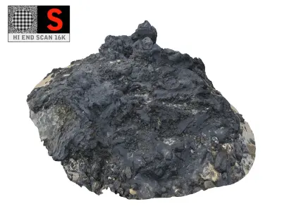 Lava Rocky Beach Pack 3 3D model