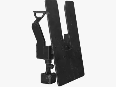 Minigun M134 Mount System Collection 3D Model Pack