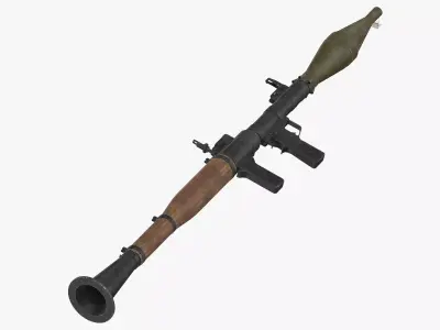 RPG - 7 3D model