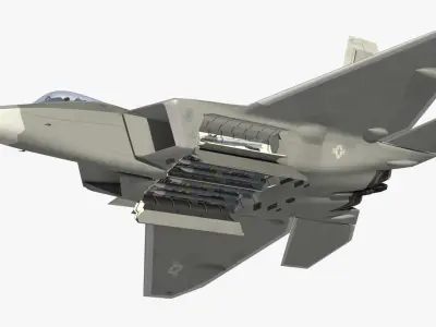 F22 Raptor 3D model purchase