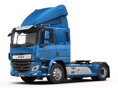 DAF CF Sleeper cab 2017 3D model