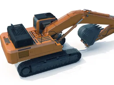 Generic Excavator 3D model