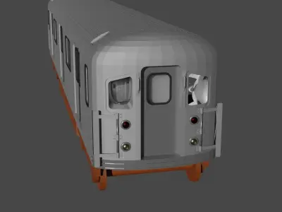 R62A Train Free 3D model