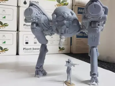 Bipod Mecha 3D print model