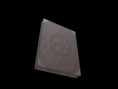 Old books Free low-poly 3D model