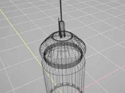 Sci-fi Kitbash Tech - FREE Space Generators - Low-Poly Free low-poly 3D model