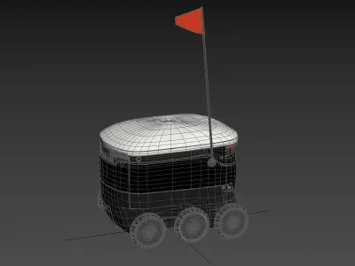 Delivery Robot 01 3D model