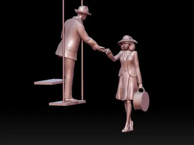passengers 3D print model buy
