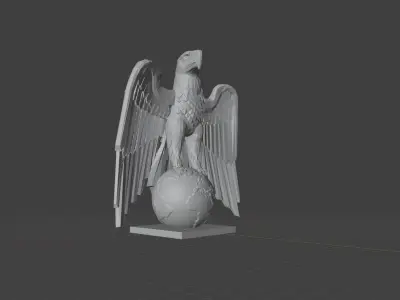 Germania - Reich Adler WW2 3D model