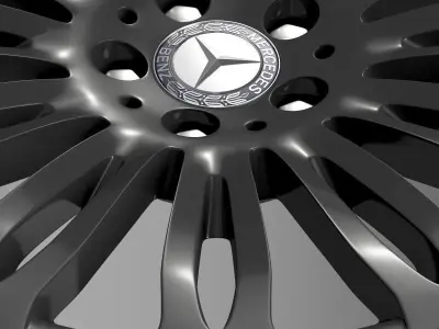 Mercedes Benz S 600 rim 3D model