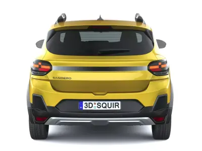 Dacia Sandero Stepway 2026 3D model