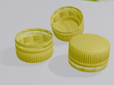 new botleCap 2025 Low-poly 3D model