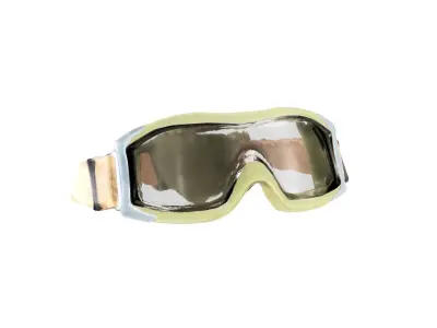 Military tactical glasses 03 Low-poly 3D model