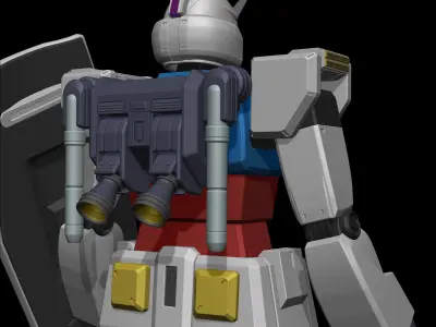Gundam G40 3D model