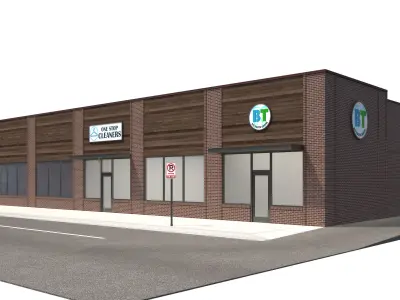 Retail-068 Retail Store 3D model